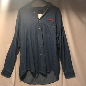 Tiger Hill Bell Helicopter Blue Denim Shirt